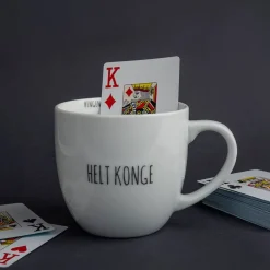 PORSGRUNDS PORSELÆNSFABRIK Porsgrunds Porselænsfabrik Hashtag Krus 38 cl Helt Konge