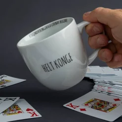 PORSGRUNDS PORSELÆNSFABRIK Porsgrunds Porselænsfabrik Hashtag Krus 38 cl Helt Konge