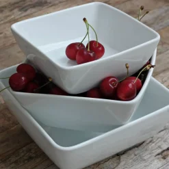 PORSGRUNDS PORSELÆNSFABRIK Porsgrunds Porselænsfabrik Sense Firkant Bolle 18cm 1,3L