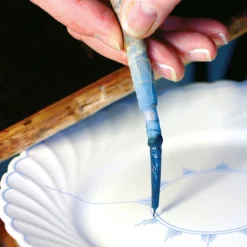 PORSGRUNDS PORSELÆNSFABRIK Porsgrunds Porselænsfabrik Bogstad Stråmønster Tallerken 24,5cm