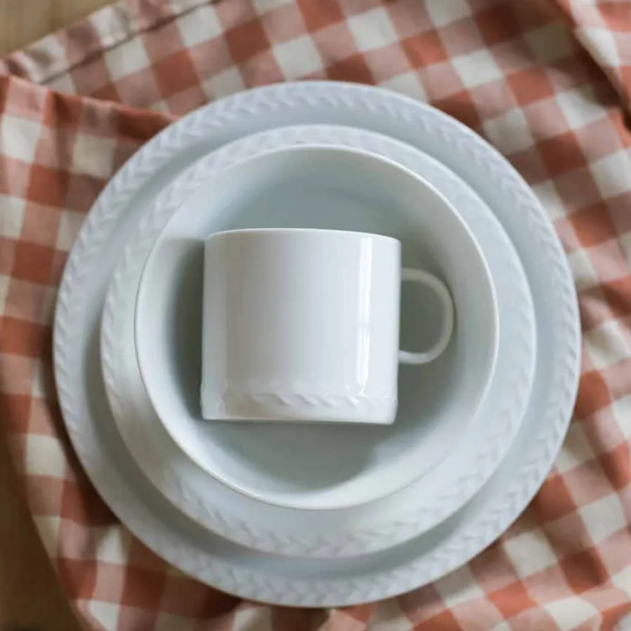 PORSGRUNDS PORSELÆNSFABRIK Porsgrunds Porselænsfabrik Pors Tallerken 26cm Hvit