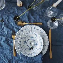 PORSGRUNDS PORSELÆNSFABRIK Porsgrunds Porselænsfabrik Bogstad Stråmønster Tallerken 27cm