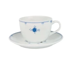 PORSGRUNDS PORSELÆNSFABRIK Porsgrunds Porselænsfabrik Ministrå Kopp & Skål Kaffe 22 cl