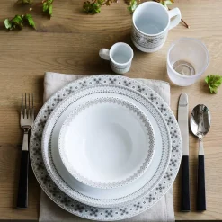 PORSGRUNDS PORSELÆNSFABRIK Porsgrunds Porselænsfabrik Ingrid Middagstallerken 27cm Grå