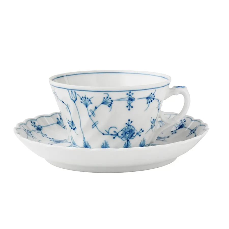 PORSGRUNDS PORSELÆNSFABRIK Porsgrunds Porselænsfabrik Bogstad Stråmønster Kopp 22cl m/skål