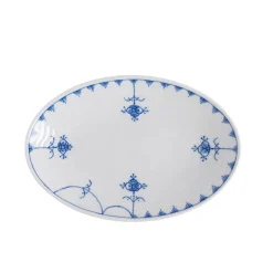 PORSGRUNDS PORSELÆNSFABRIK Porsgrunds Porselænsfabrik Bølge Strå Oval Asjett 19cm