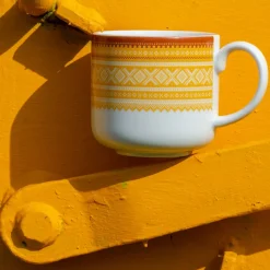 PORSGRUNDS PORSELÆNSFABRIK Porsgrunds Porselænsfabrik Marius Trend Krus 25 cl Gul