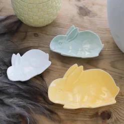 PORSGRUNDS PORSELÆNSFABRIK Påske Skål Harer 3pk - Porsgrunds Porselænsfabrik