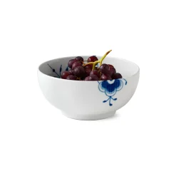 ROYAL COPENHAGEN Blå Mega Riflet Skål 180cl