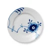 ROYAL COPENHAGEN Blå Mega Riflet Asjett 17cm Nr.6
