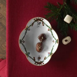 ROYAL COPENHAGEN Stjerne Riflet Serveringsfat 17,5cm
