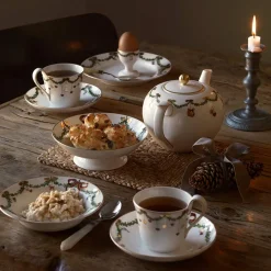 ROYAL COPENHAGEN Stjerneriflet Jul Dyp Tallerken 17cm