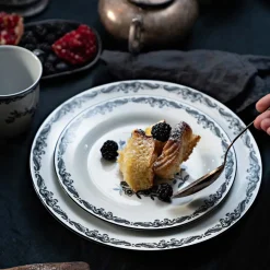 RÖRSTRAND Rørstrand Ostindia Svart Tallerken 27cm