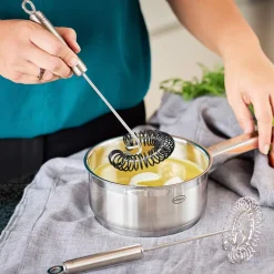 RØSLE Rösle Spiralvisp Rustfritt Stål Sort