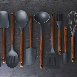 SCANPAN Deigskraper 28cm Karbonisert Ask