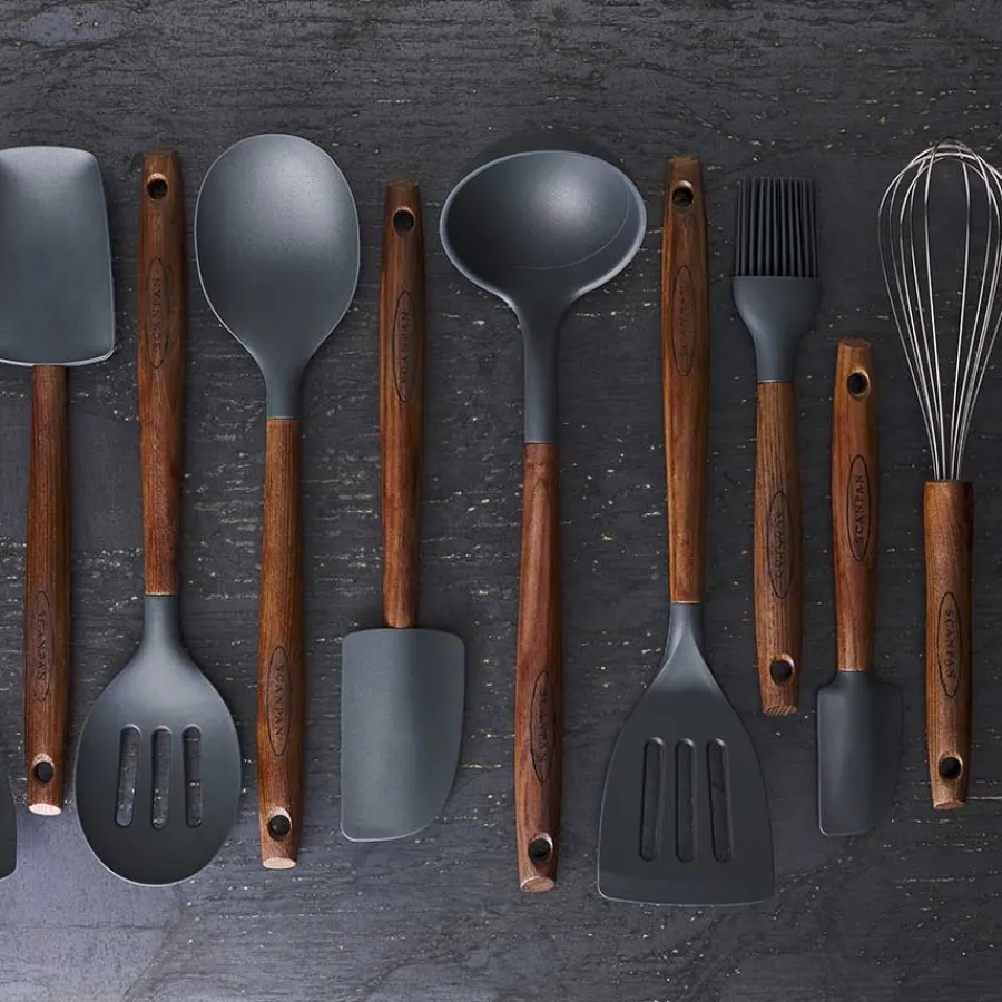 SCANPAN Deigskraper 28cm Karbonisert Ask