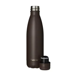 SCANPAN To Go Termoflaske 500ml Brown Granite