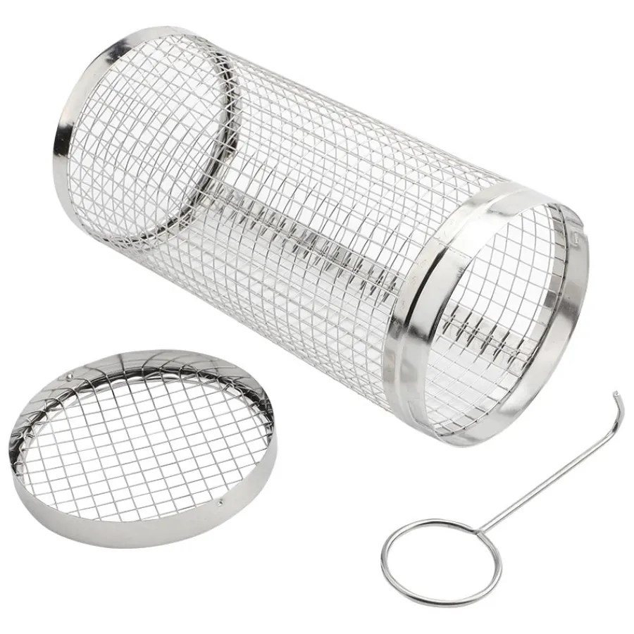 SEASONS BBQ Grillkurv Rustfritt Stål 9,5 X 20.5cm