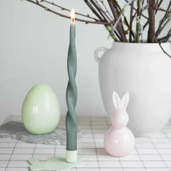 SEASONS Easter Collection Lysestake Hare 12,5cm Grønn
