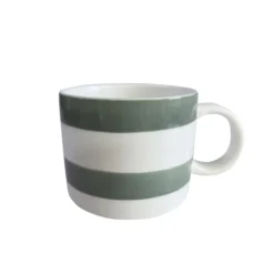 SEASONS Fall Collection Krus 28cl Liggende Striper Grønn