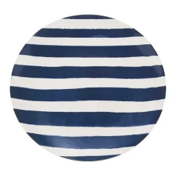 SEASONS Summer Collection Tallerken 26cm Blå Striper