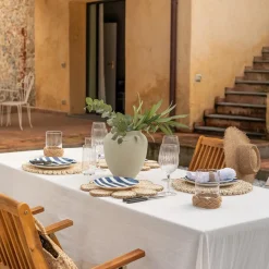 SEASONS Summer Collection Tallerken 26cm Blå Striper