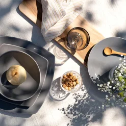 PORSGRUNDS PORSELÆNSFABRIK Sense Earth Tallerken 22cm 4pk