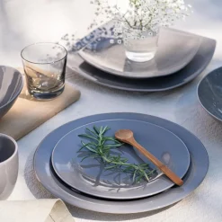 PORSGRUNDS PORSELÆNSFABRIK Sense Earth Tallerken 28cm 4pk