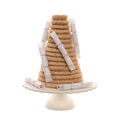 BØRSCOMPAGNIET AS Smell Bon-Bon Kakepynt Hvit m/Sløyfe