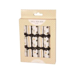 BØRSCOMPAGNIET AS Smell Bon-Bon Sort & Gull m/Glitter 6stk