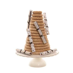 BØRSCOMPAGNIET AS Smell Bon-Bon Sort & Gull m/Glitter 6stk