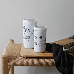 STELTON Keep Cool Mummi Drikkeflaske 75cl Soft White