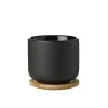 STELTON Nordic Theo Krus m/Glassbrikke Sort
