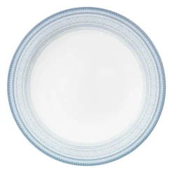 PORSGRUNDS PORSELÆNSFABRIK TALLERKEN FLAT 28 CM BLÅ - 4PK