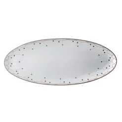 WIK & WALSØE Wik & Walsøe Julemorgen Girlander Ovalt Fat 41cm