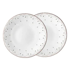 WIK & WALSØE Wik & Walsøe Julemorgen Girlander Tallerken 28cm 2pk