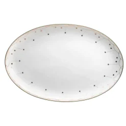 WIK & WALSØE Wik & Walsøe Julemorgen Girlander Ovalt Fat 45cm